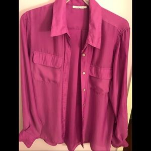 Magenta blouse!